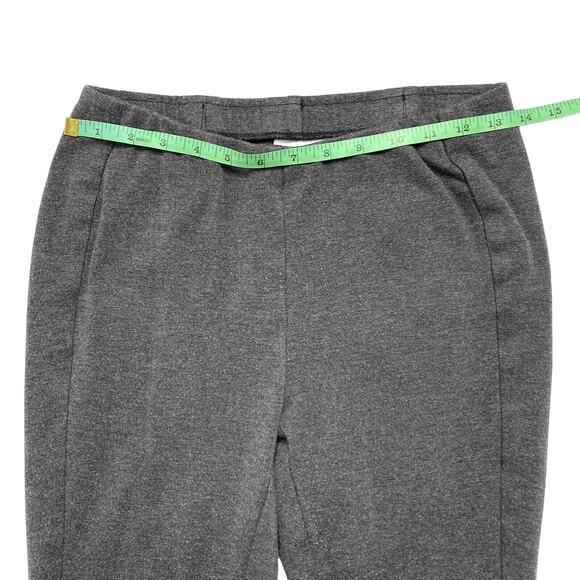 J.JILL Ponte Leggings in Dark Gray Size Small Petite Knit Stretch Pull-on Soft - Picture 5 of 7